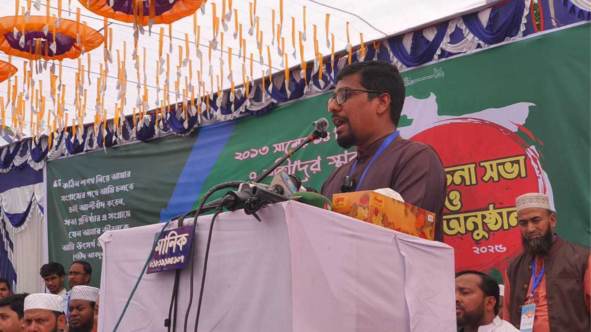 গুপ্ত বাহিনীর হামলার শিকার ওসমান হাদি: শিবির সেক্রেটারি